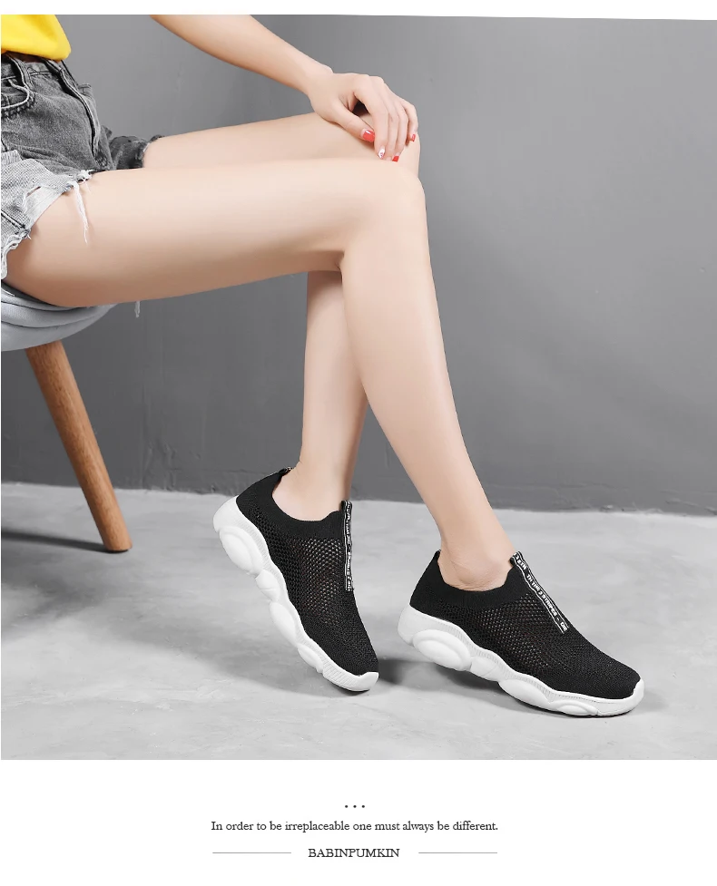 Running Shoes For Men & Women Fashion Black White Slip-On Sports Shoes Summer Breathable Lightweight Woman Sneakers Man Shoes Running Shoes For Men & Women Fashion Black White Slip-On Sports Shoes Summer Breathable Lightweight Woman Sneakers Man Shoes