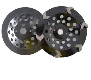 

3pcs Free Shipping 7 inch Segmented Turbo Diamond Grinding Cup Wheel For Concrete And Masonry Material, 180mm Grinding Discs