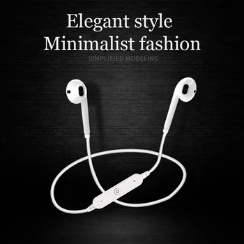 

Sapling Brand S6 Ear Hook Sports Bluetooth Earphone V4.1 Power Display Surround Sound Nosic Reduction Wireless Sports Headphones