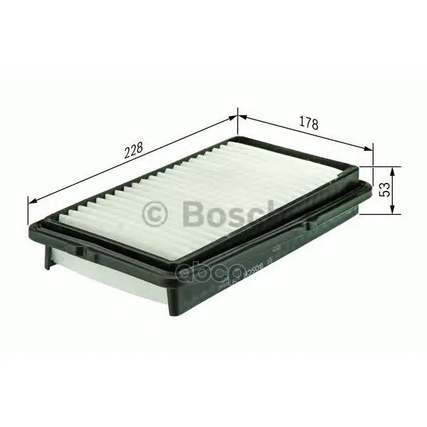 Фильтр Воздушный Suzuki: Grand Vitara 05- Bosch арт. F026400125