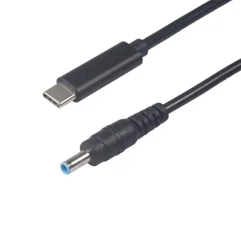 

Power Supply Adapter Cable Type-C Male to HP4506 Male Converter Cord With Chip for HP Laptop Computer