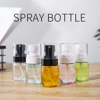 

30ml/60ml/80ml Transparent Plastic Spray Bottles Portable Travel Bottles Small Refillable Containers Empty Cosmetic Containers