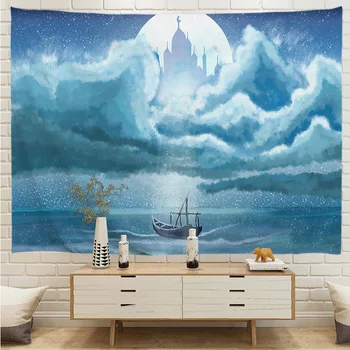 

HD Dream Series Cross-Border Tapestry Living Room Bedroom Home Decoration Hanging Cloth Wall Painting hanging cloth wall decor
