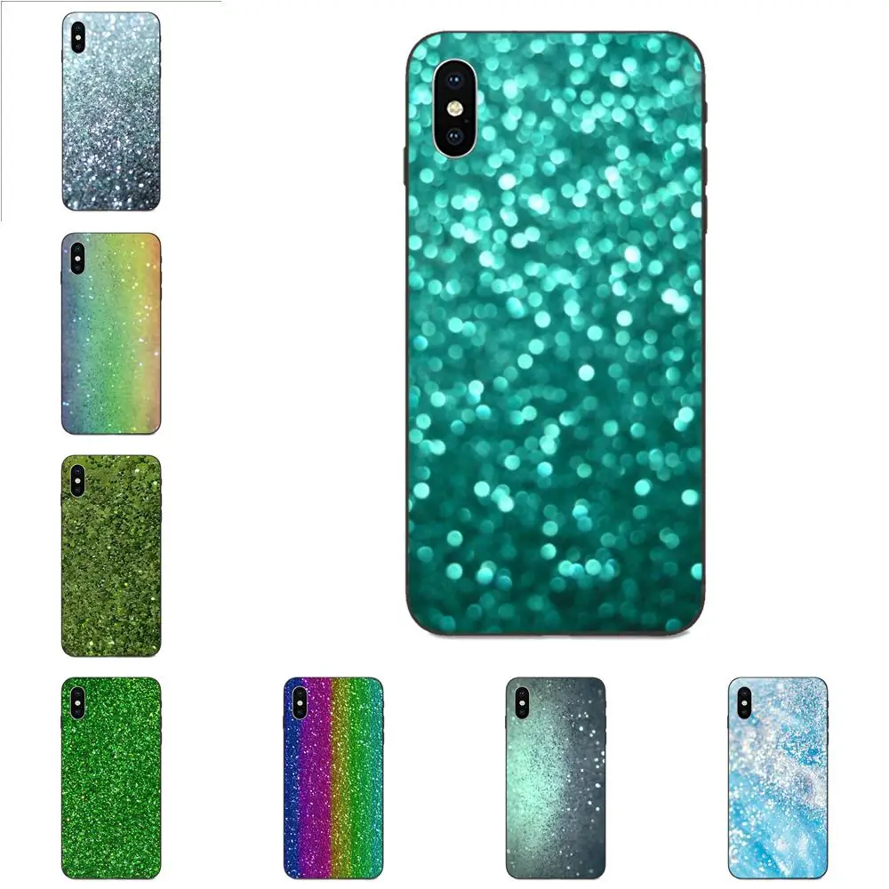 Painted Silver Green Glitter For Galaxy C5 C7 J1 J2 J3 J330 J5 J6 J7 J730 M20 M30 Ace Core Max Mini Plus Prime Pro | Мобильные