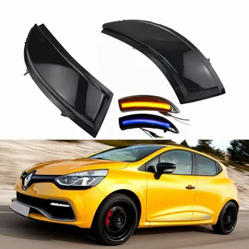 

Dynamic Blinker Sequential Indicator Side Mirror Turn Signal Light For Renault Clio IV MK4 BH RS Grandtour KH 2012 -2016