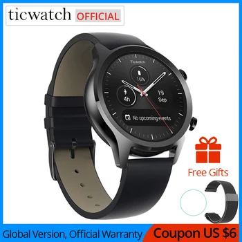 

Ticwatch C2 Smartwatch Android Wear OS Built-in GPS Heart Rate Monitor Fitness Tracker Google Pay 400mAh 1-1.5 days 1.3'' AMOLED