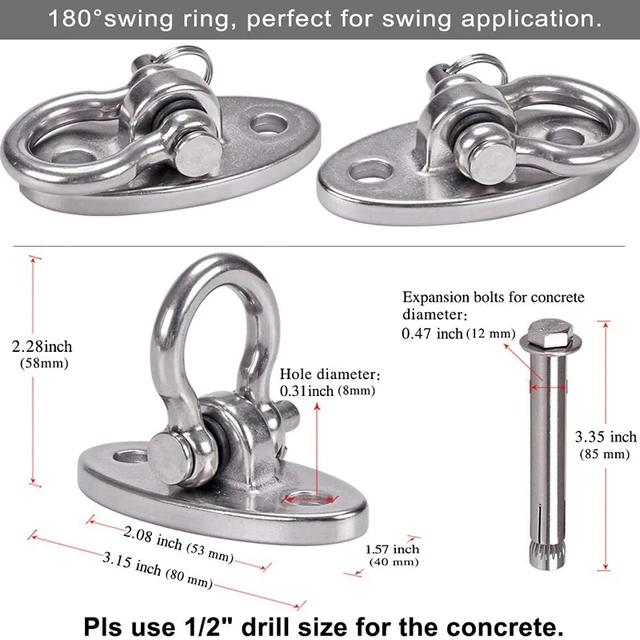 Stainless Steel 304 Swing Hangers