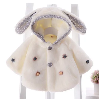 

Infant 0-3T Newborn Baby Girls Coat New Autumn Warm Coat Cloak Toddler Girl Clothes Jacket Cute Kids Cartoon Hoodie Outerwear #m
