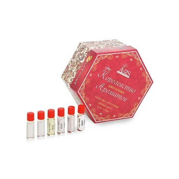 

Set of oils ARS, Kingdom of Flavors, floral, 6 pcs + soap
