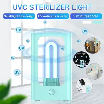 

Portable Smart Induction UVC Sterilizing Disinfection Lamp Sterilization Table Germicidal Ultraviolet UV Sterilizer Light Tube