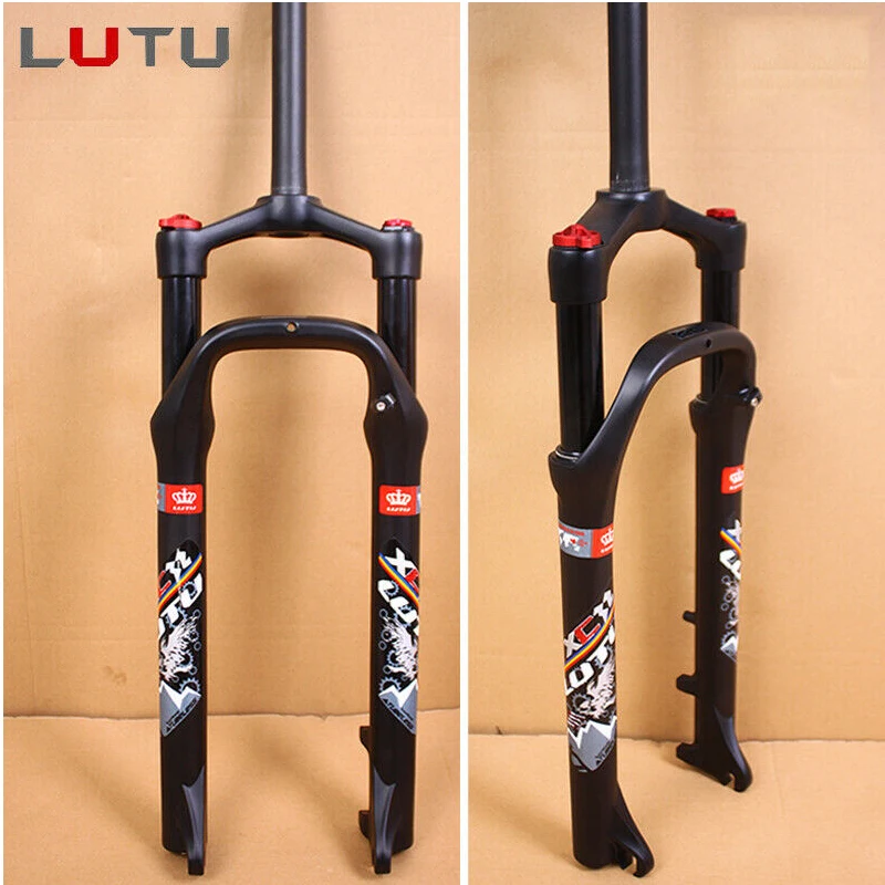 LUTU 26*4 0 ''подвеска фэтбайк вилка 120 мм Дорожный дисковый тормоз снег пляжный