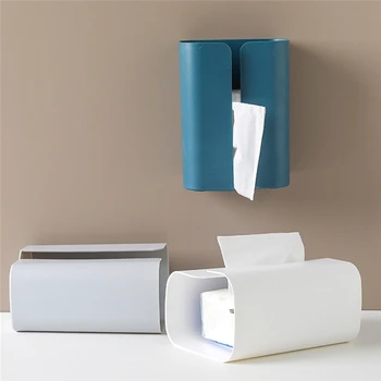 

Nordic Style Decoration Tools Plastic Tissue Box Paper Towel Tissue Case Holder Home Table Decor Organizer Household Supplies
