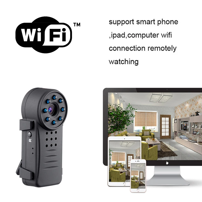 Беспроводная wi-fi-камера дистанционный монитор Мобильная Удаленная интеллектуальная сеть HD наружная камера видеонаблюдения