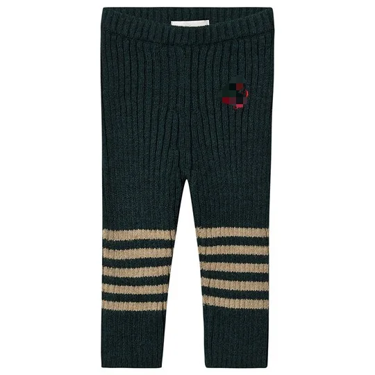 Новинка года; сезон осень-зима; брендовые Детские брюки BC; вязаные брюки в полоску для мальчиков и девочек; модные хлопковые брюки для маленьких детей