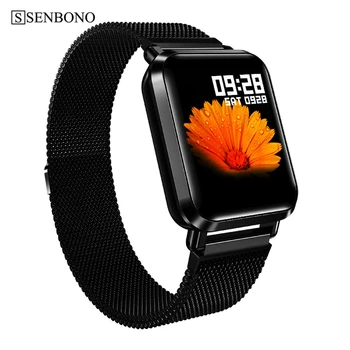 

SENBONO IP68 sn70 Smart Watch Full Screen Touch smartwatch Men Women Sport Heart Rate Monitor Clock Sleep Monitoring for IOS p70