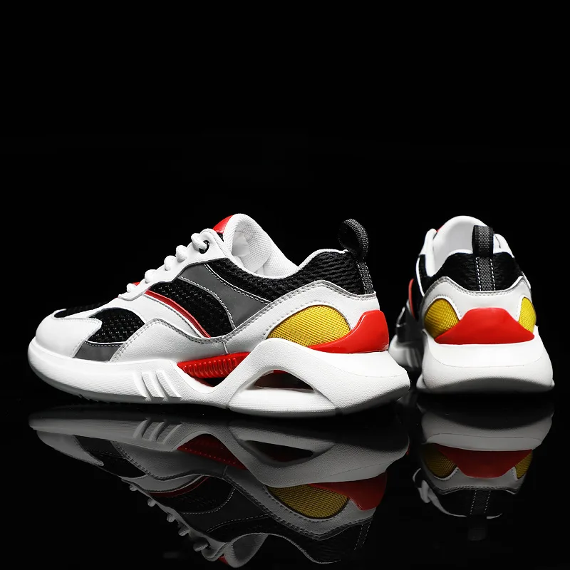 

2019 Spring Mesh Shoes Men's Sports Casual Shoe Mesh Breathable Korean-style Trend Versatile INS Trendy Shoes Running Shoes