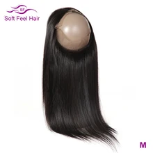 Мягкие на ощупь волосы бразильские прямые волосы 360 Фронтальная застежка Remy человеческие волосы 360 фронтальная кружевная застежка с детскими волосами среднее соотношение