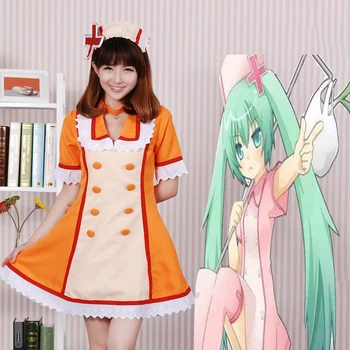 

Anime Koiiro Byouto Cosplay Costumes Vocaloid 2 Hatsune Miku Cosplay Costume Halloween Carnival Party Women Kagamine Rin