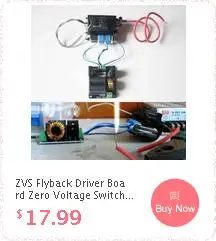 DC 12-30 в ZVS Tesla катушка flyback драйвер/SGTC/Marx Генератор+ катушка зажигания+ вентилятор 24 В