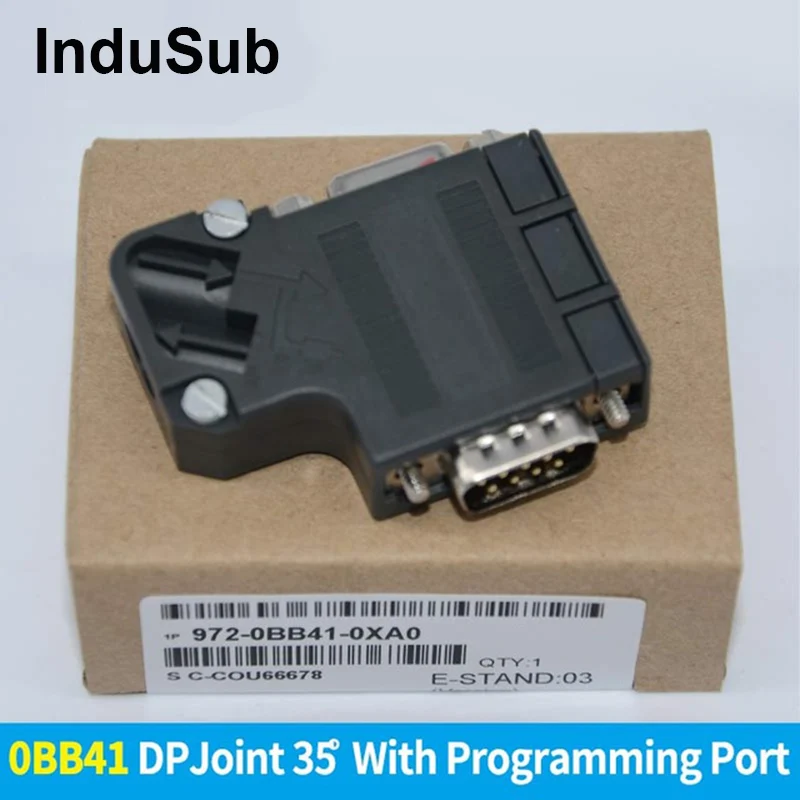Подходит Siemens DP соединитель Profibus 6ES7972 0BB41 0XA0 35 градусов коннектор адаптер 0BA41