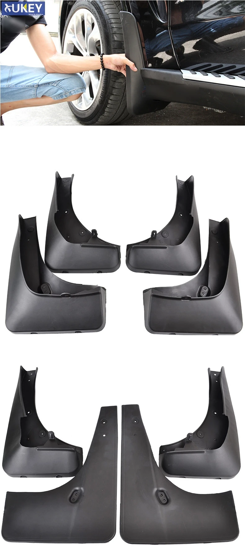 traseira molding mud flaps mudguards respingo guardas estilo do carro