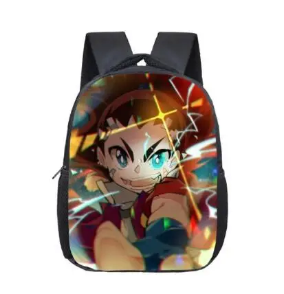 Beyblade Burst 12 дюймов школьные сумки для Дети Мальчики Школа Рюкзаки на плечо рюкзак Детский рюкзак ранец