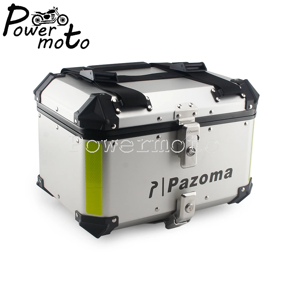 Boots & Luggage 42L White Motorcycle Luggage,AUTOINBOX Motorcycle Motor