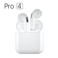Pro4 tws słuchawki bezprzewodowe Bluetooth 5.0 słuchawki sportowe słuchawki douszne zestaw słuchawkowy z mikrofonem etui z funkcją ładowania słuchawki dla wszystkich smartfonów