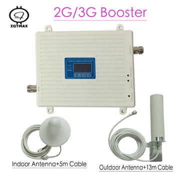

antenna+2g 3g repeater gsm umts celular signal booster 900 2100 Mobile phone signal amplifier full kit home Signal Repeater
