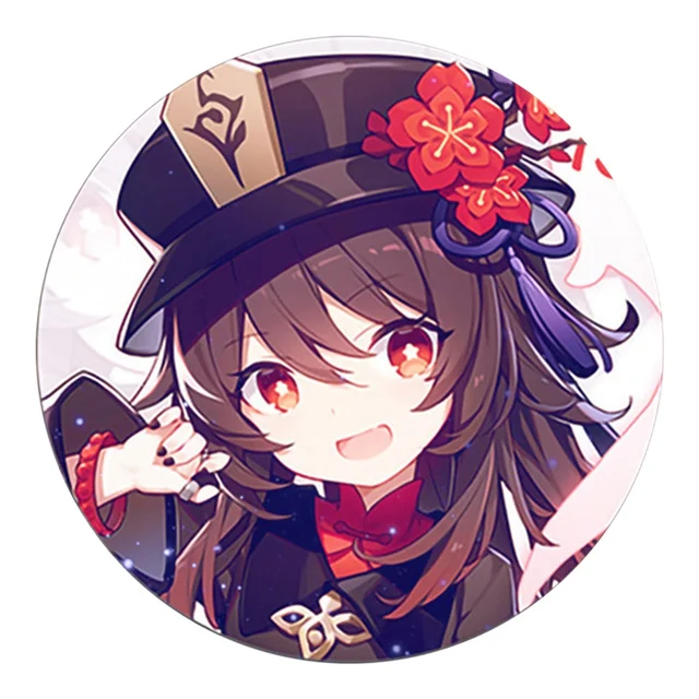 Free Shipping 58mm Online Game Genshin Impact Brooch Pin Cosplay Badge Accessories For Clothes Backpack Decoration Gift 12