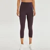 Women high rise capris sports gym crop sexy capris super quality 4 way stretch No-see throughfabric leggings 1