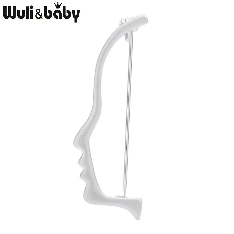 silver Wuli&baby, золотые, серебряные броши для женщин, сплав, бант, специальный дизайн, Повседневная брошь для вечеринки, булавки, подарки на год - Окраска металла: silver