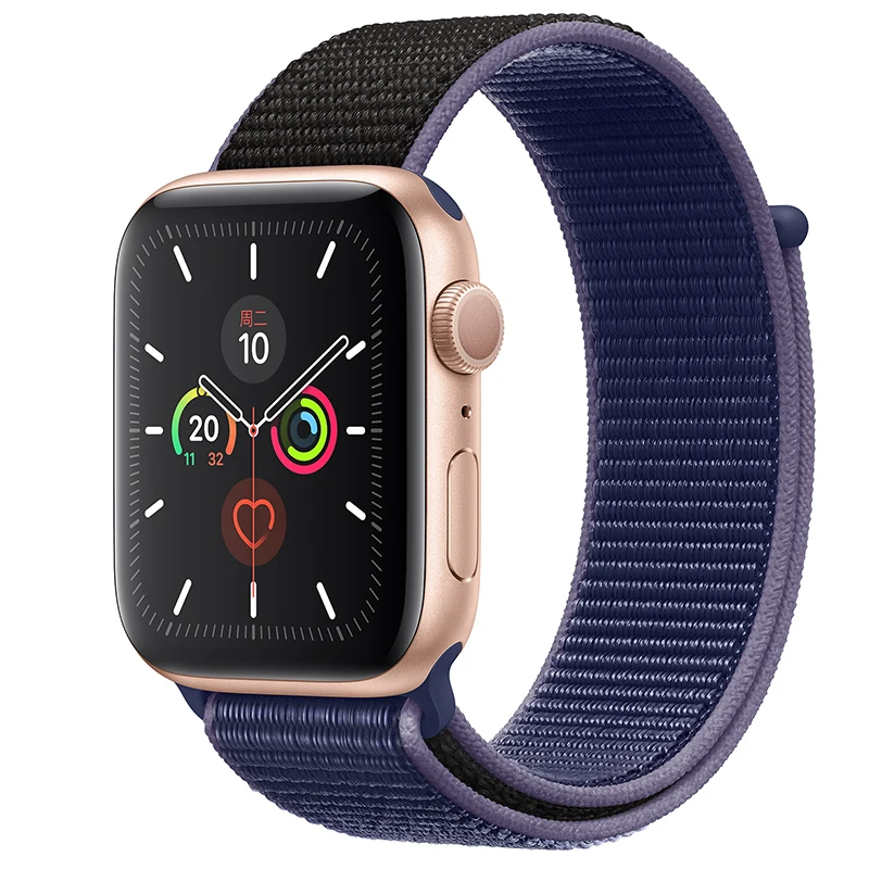 Нейлоновый ремешок для Apple Watch series 5 44 мм iwatch 42 мм ремешок 38 мм 40 мм iwatch sreies 4 3 2 pulseira браслет ремешок для часов