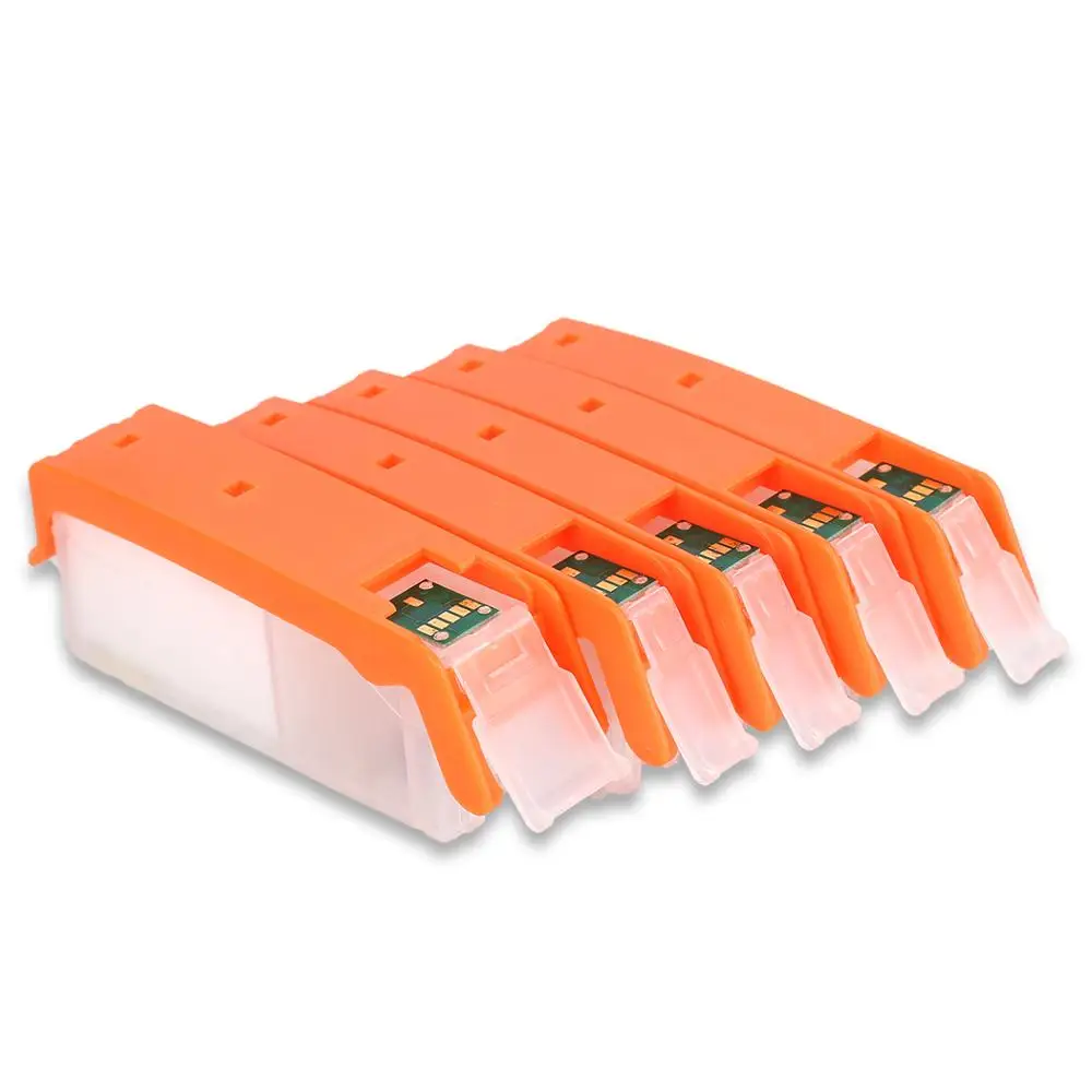 Картридж для принтера Canon TS5050 TS5051 TS5053 TS5055 TS6050 TS6051 TS6052 5 цветов|Чернильные