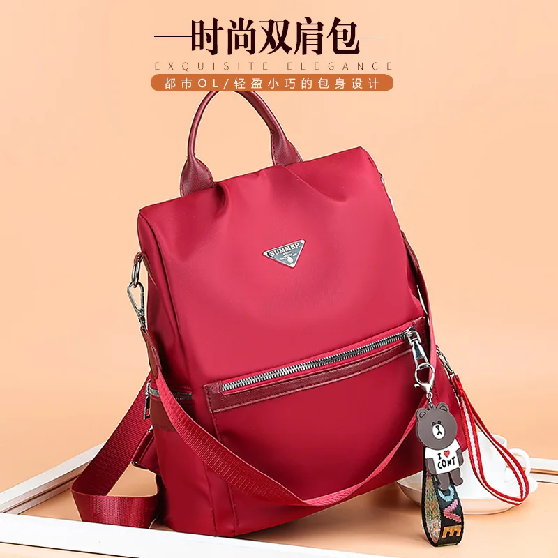 Стиль рюкзак Противоугонная Повседневная Подвеска Медведь женская сумка поперечная граница для Amoy поставка товаров обработка настраиваемые Whol
