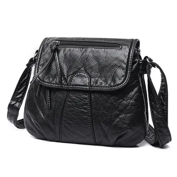 

Women's bag 2020 new fashion shoulder messenger small bag soft leather wild ladies mini bag tide