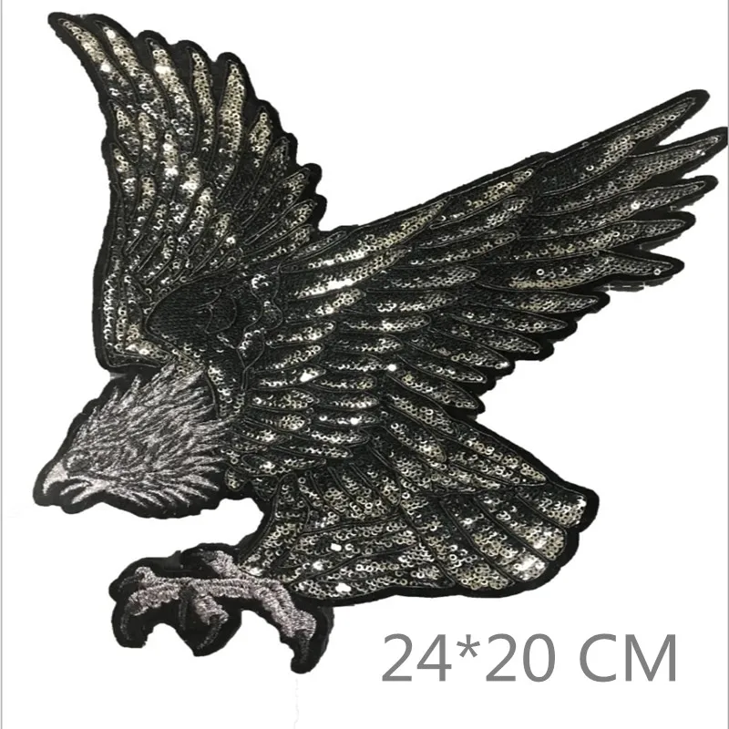 

Clothing Accessories Cloth Patch Eagle Bead Piece Decoration