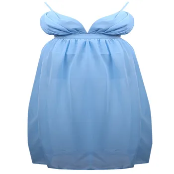 

Women Summer Solid Sleeveless High Waist Sexy V-neck Double Split Dress Casual Slim Party Maxi Dress