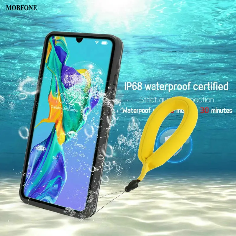 Водонепроницаемый чехол для Huawei P30 Pro IP68 водонепроницаемый P 30 спортивные