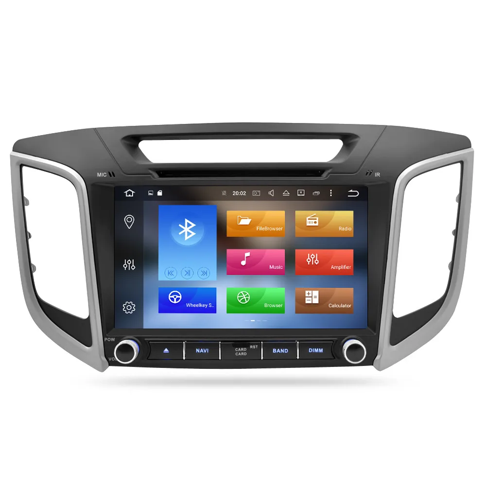 Android 9,0 Автомобильный DVD Радио gps навигатор плеер для hyundai Creta ix25 Мультимедиа Стерео Wi-Fi головное устройство