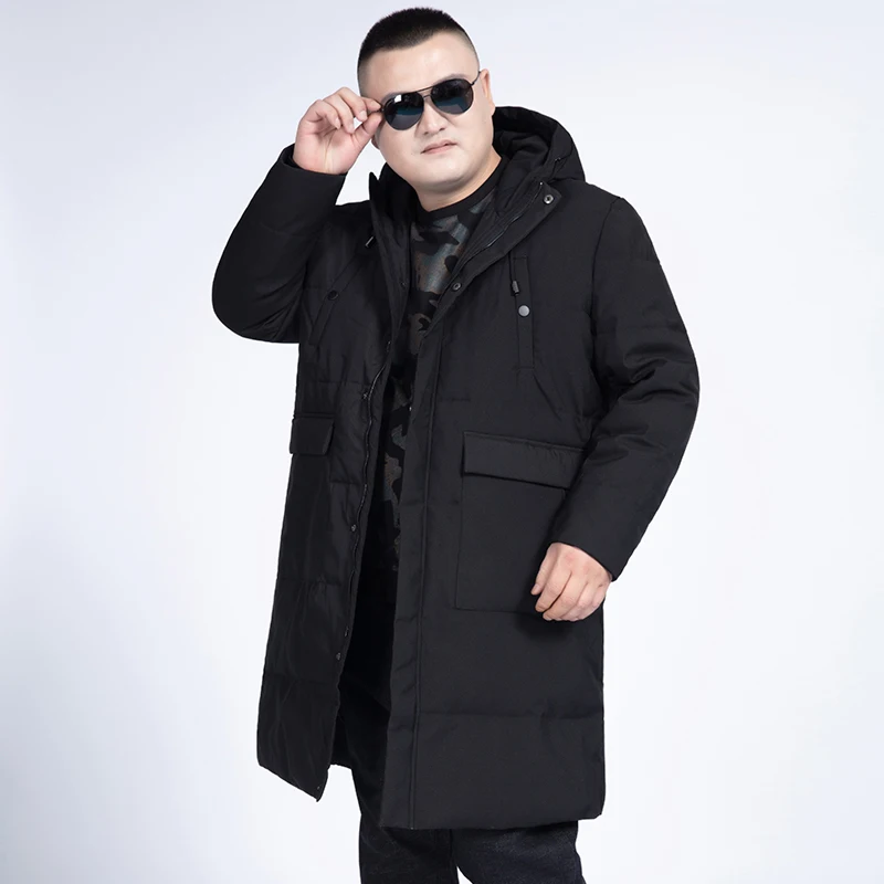 12XL 10XL 8XL 6XL 5X мужские Длинные парки hombre invierno, зимняя мужская куртка, повседневные парки, пальто с хлопковой подкладкой, Мужская Толстая теплая куртка