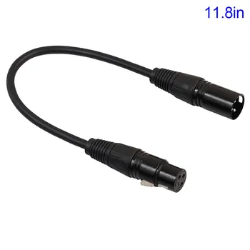 

Balanced XLR Cable Microphone Cable Speakers & Pro Devices Male To Female Audio Line 30cm LHB99
