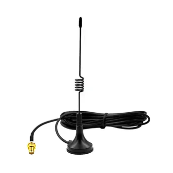 

JXEJXO 10XMINI SMA-F Magnetic Vehicle-mounted Antenna for walkie talkie for Kenwoode for TK 3107 2107 UV5R 888s Car antenna