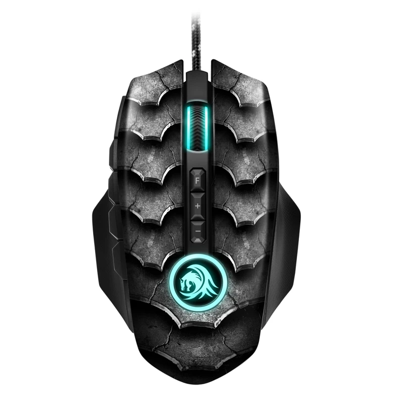 Мышь Sharkoon Drakonia II Black оптическая проводная 15000 dpi USB подсветка RGB цвет: черный|Мыши| |