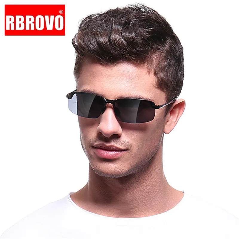 RBROVO 2019 классические Меняющие цвет солнцезащитные очки для мужчин брендовые