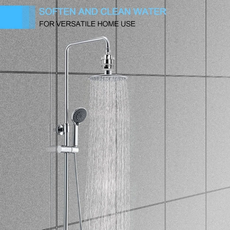 15 Stage Universal 1/2' High Output Shower Filter Bathroom Water Purifier Filter X6HD shower head filter shower filter replacement shower water filter cartridge