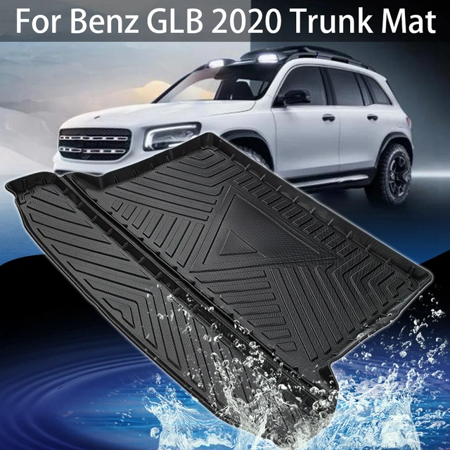 Couverture de coffre arrière de voiture, doublure de coffre, polymères de  plancher de cargaison, tapis de coffre, accessoires intérieurs automobiles  pour Mercedes-Benz GLB 2020 - AliExpress