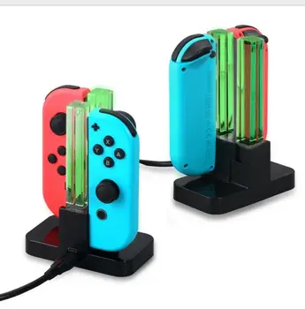 

For Nintendo Switch Joy-Con Controller Charge Dock Charge Charger LED Stand 2020