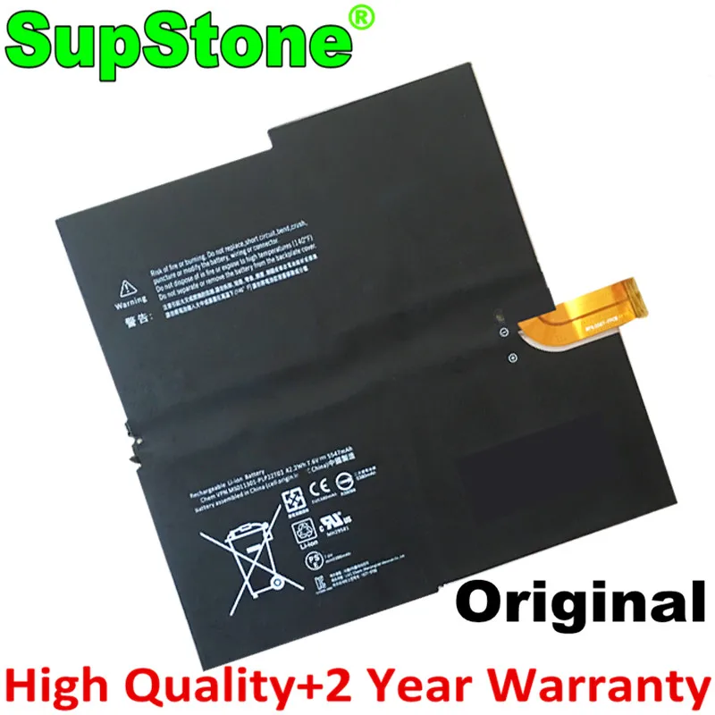 Supstone Genuine New Plp22T02 Batteria Per Laptop G3Hta005H Per Microsoft Surface Pro 3 1631 1577-9700 Ms011301-Plp22T02