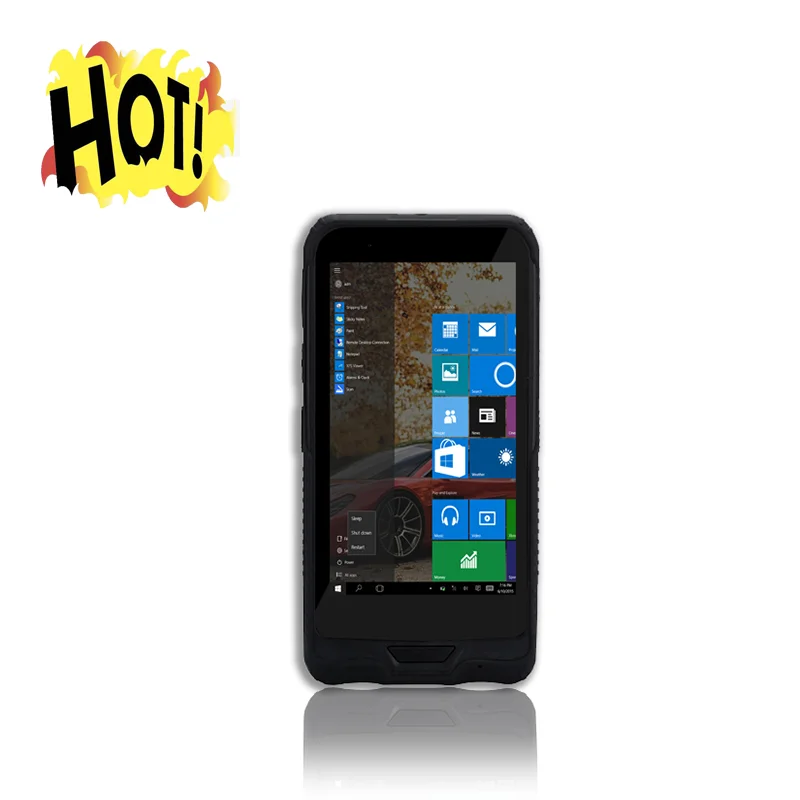 Новый и дешевый 4G Win10 высокопроизводительный промышленный Ручной 1D/2D сканер